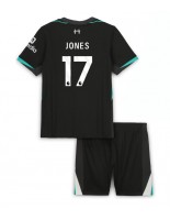 Liverpool Curtis Jones #17 Venkovní dres pro děti 2024-25 Krátký Rukáv (+ trenýrky)